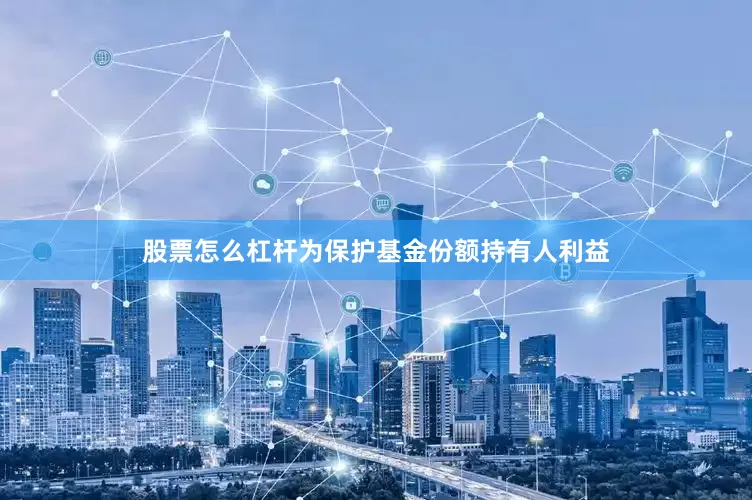 股票怎么杠杆为保护基金份额持有人利益