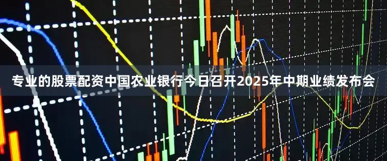 专业的股票配资中国农业银行今日召开2025年中期业绩发布会